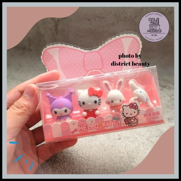 

DISKON PENGHAPUS MEWAH SANRIO FAMILY SETIP KARET PENGHAPUS ISI 4 PCS !!!!!!