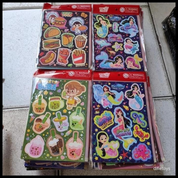 

BEST DEAL STICKER FOAM STIKER ANAK LUCU EMPUK !!!!!!
