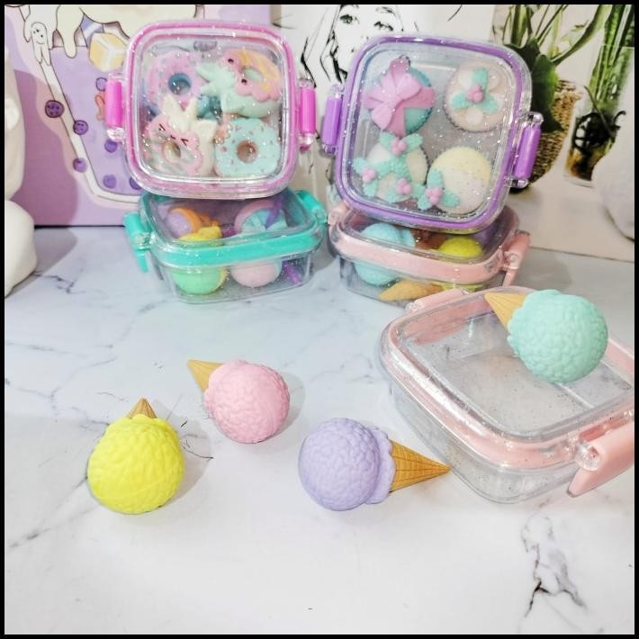 

GRATIS ONGKIR PENGHAPUS SUPER LUCU BENTUK DESSERT CAKE CUTE UNIK 1 KOTAK HARGA MURAH !