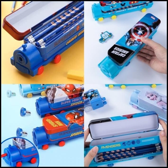 

DISKON TEMPAT PENSIL KERETA DISNEY PENCIL CASE FROZEN TEMPAT PENSIL ANAK !!