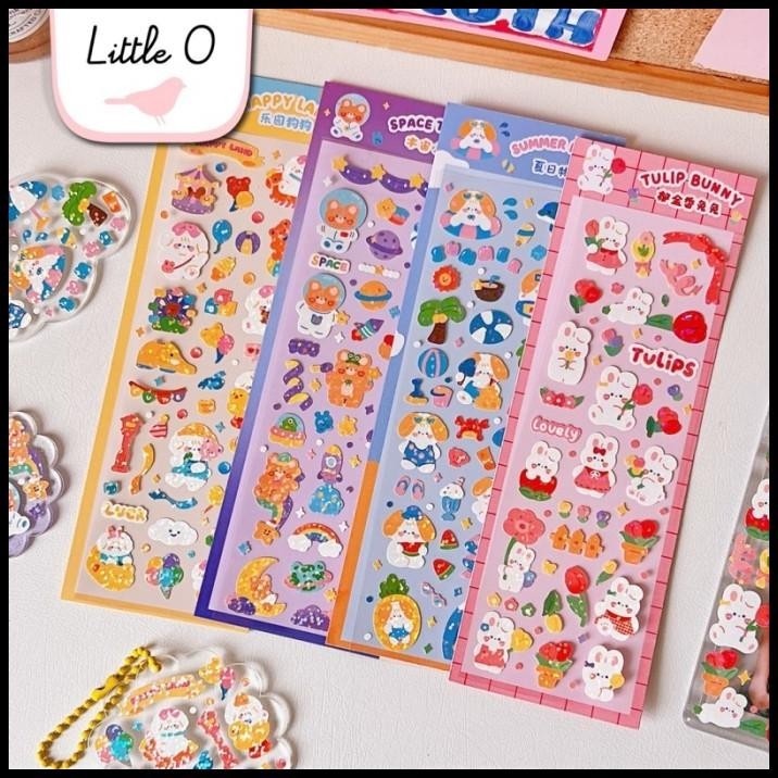 

TERBARU JENIE STICKER LUCU HOLOGRAM AESTHETIC KOREA DECO JOURNAL STIKER !!!