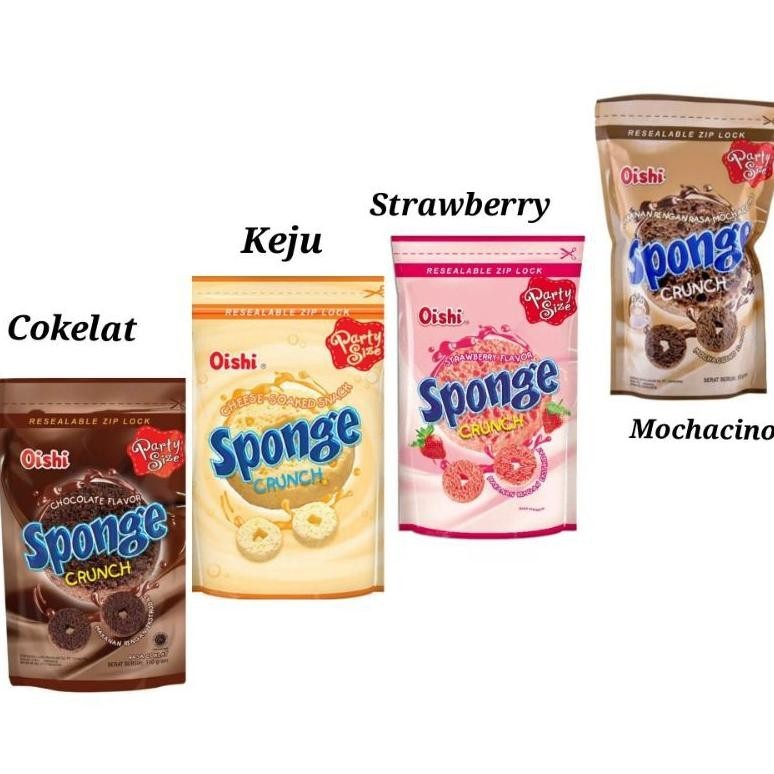 

SPONGE CRUNCH OISHI SNACK CEMILAN RINGAN