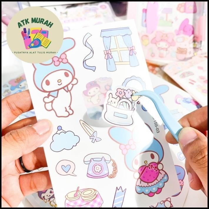 

BEST DEAL STIKER SZ-155 SANRIO ISI STIKER 4 PCS | PEN CETEK SANRIO | PERATA !!!!