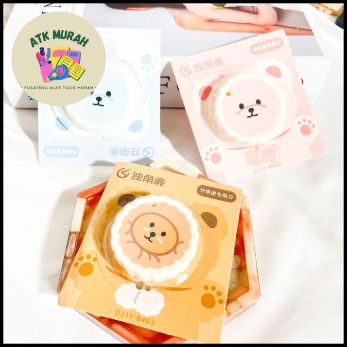 

HOT DEAL CUTTER MINI TEDDY BEAR BERUANG LUCU PISAU KECIL LUCU IMUT KADO UNIK !!!!!