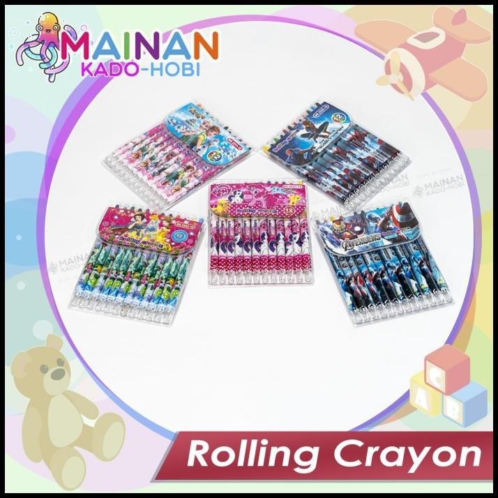 

GRATIS ONGKIR ALAT TULIS STATIONERY ROLLING CRAYON PANJANG PUTAR KARAKTER KARTUN