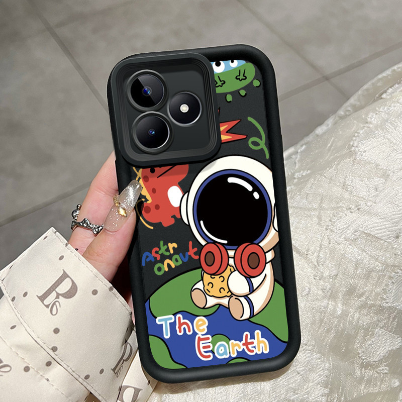 Casing Hp Realme C53 Realme C51 Realme Narzo N53 Realme Note 50 Case Kesing sarung HP pola kartun Ca