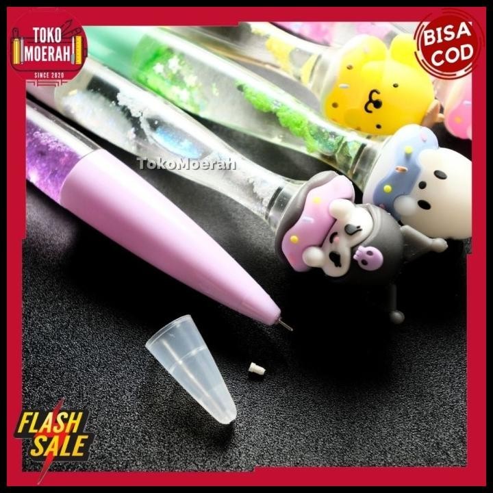 

TERBARU PULPEN SANRIO PEN GLITER AIR MEWAH SANRIO UNIK LUCU PULPEN AIR SANRIO !!!