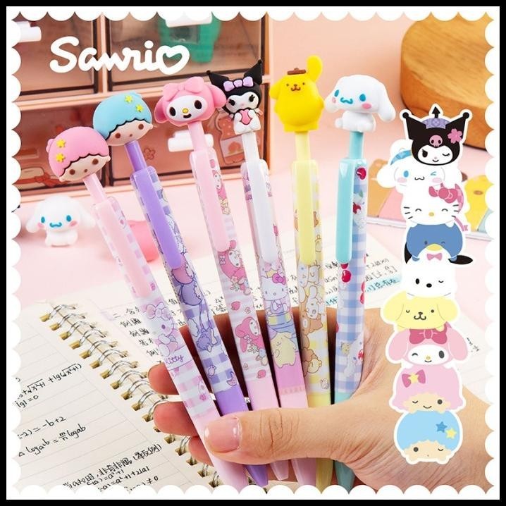 

GRATIS ONGKIR PULPEN SANRIO TINTA BIRU PULPEN KUROMI PEN CINNAMOROL ALAT TULIS !!!