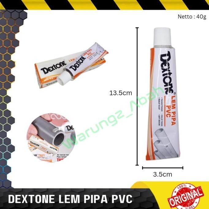 LEM PEREKAT PIPA PARALON PVC ODOL TUBE DEXTONE TAHAN AIR ANTI BOCOR