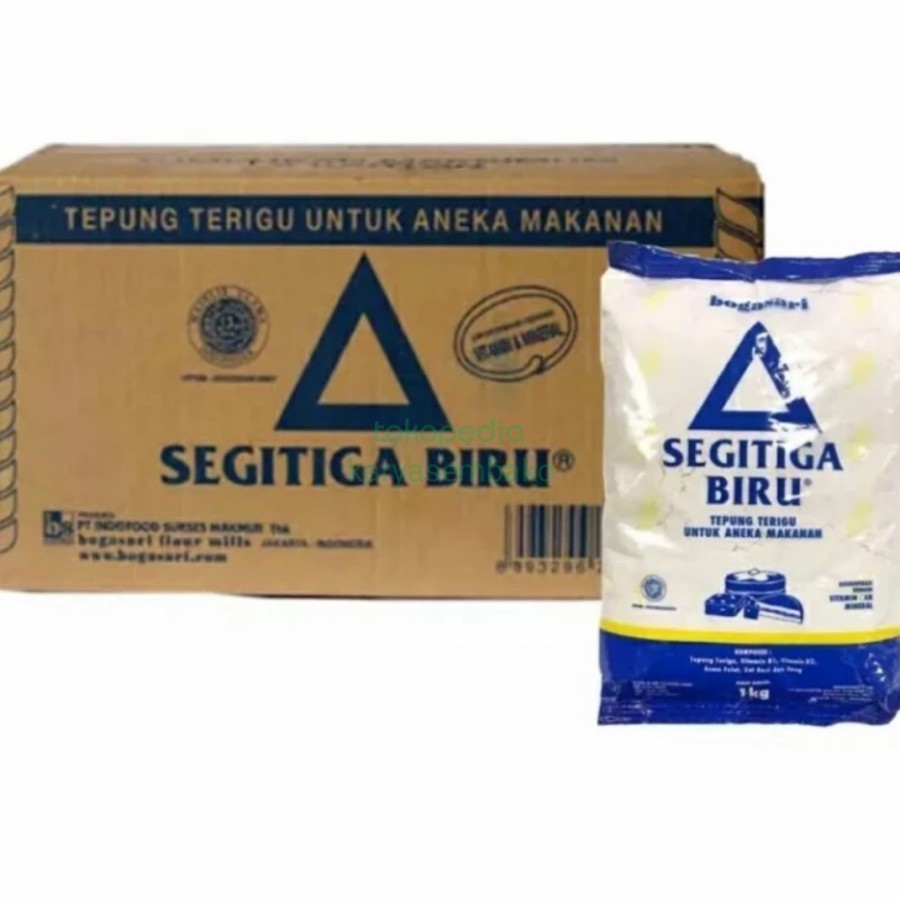 

TERIGU SEGITA BIRU 1kg / perdus 12kg - 1kg