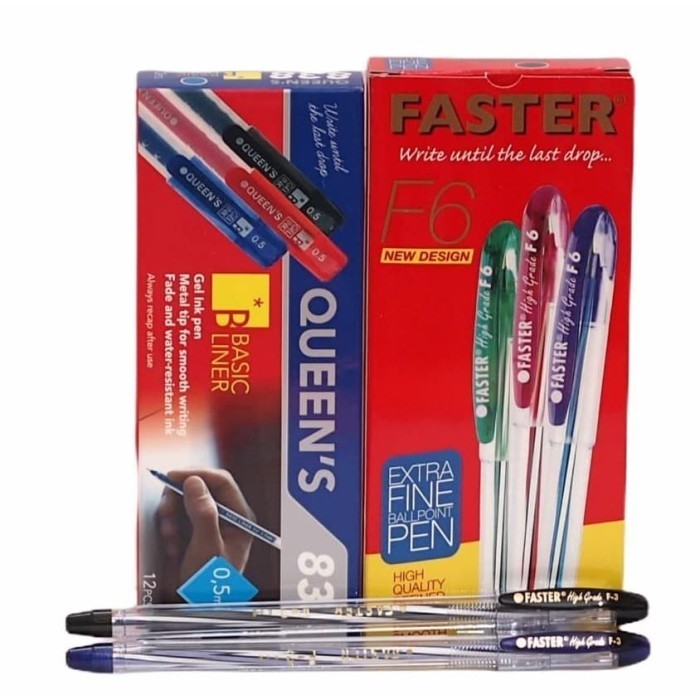 

Ready Faster Bundling - Faster F6 + Queen gel ( Blue )+ 2 Pc F3 black