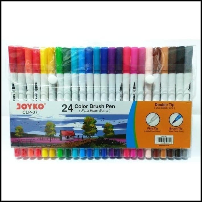 

BRUSH PEN JOYKO CLP-07 24 WARNA