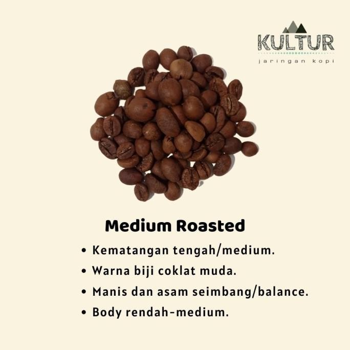 

Coffee Bean Biji Kopi Arabika Toraja Kalossi 1 Kg