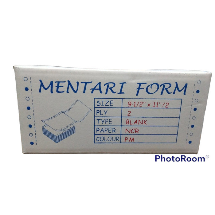 

Kertas Continuous/Continous Form 2 Ply Bagi 2, 2 Rangkap K2/2 Ncr Pm