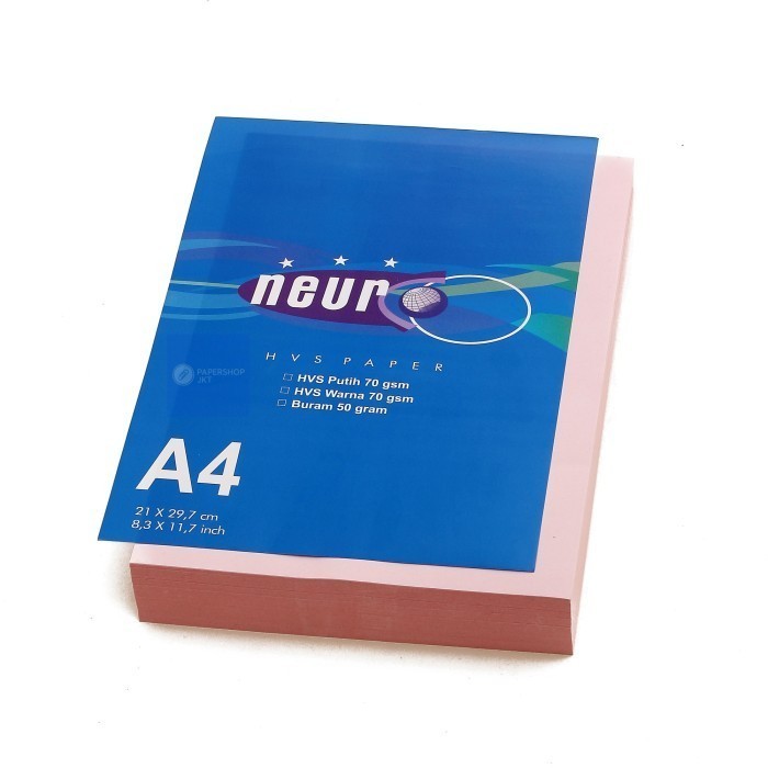 

Neuro Kertas Hvs A4 Warna 70Gr