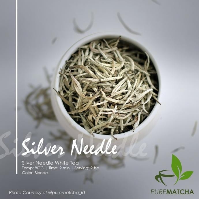 

Artisan Cafe Tea Silver Neddle Indonesia White Tea Teh Putih 100Gr