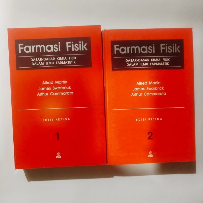 

Buku Farmasi Fisik Jilid 1 & 2 Termurah Terlaris