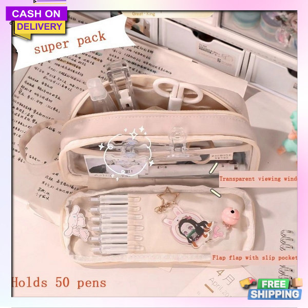 

Aesthetic Disgrip Murah Korea Estetik Pouch Wadah Pengsil Lucu Tempat Pensil Kotak Dusgrip Korean Style Koyak Alat Tulis Multifungsi 2024 Pancil Case Cewek Cowok Aesthatic Perempuan Dosgrip Untuk Sekolah Pensil Tepak Kot Ins Pencil Case Large Capacit