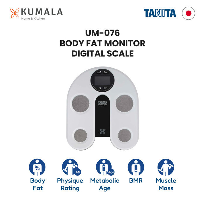 TANITA UM-076 Timbangan Badan Digital 5 in 1 Body Composition