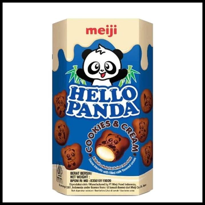 

GRATIS ONGKIR HELLO PANDA BISKUIT COOKIES & CREAM 42 G !!!!