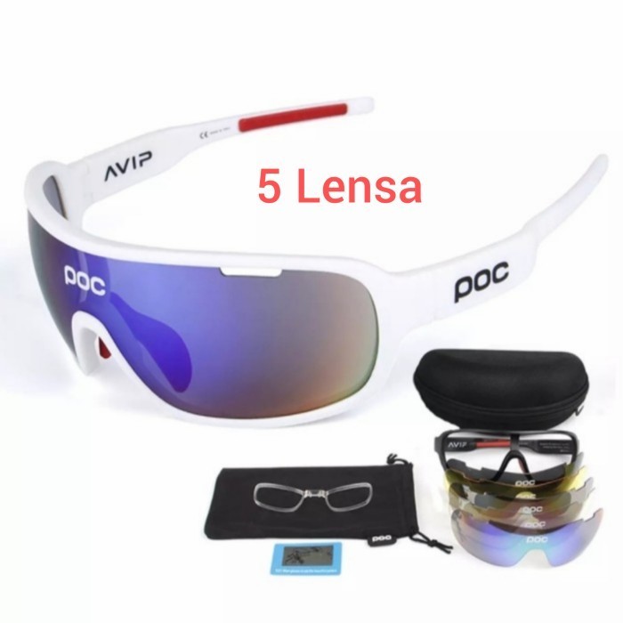 Kacamata Gowes Poc Blade Terbaru Dgn Frame Minus