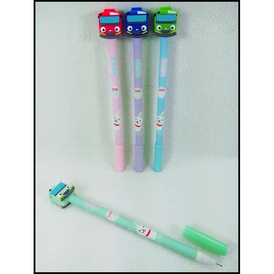 

DISKON BOLPEN GEL LUCU KARAKTER TAYO 2062 ISI 4 PCS !!!!!!