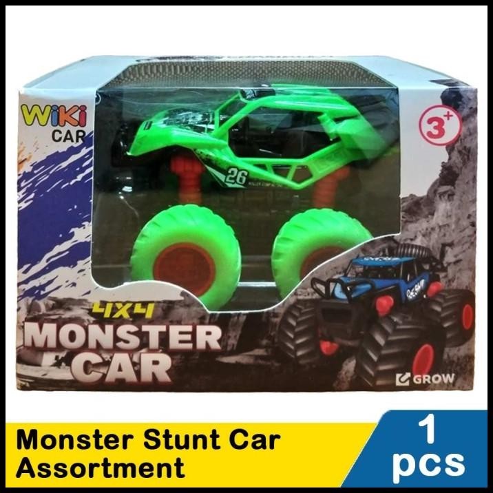 TERBARU WIKI MONSTER STUNT CAR ASSORTMENT 