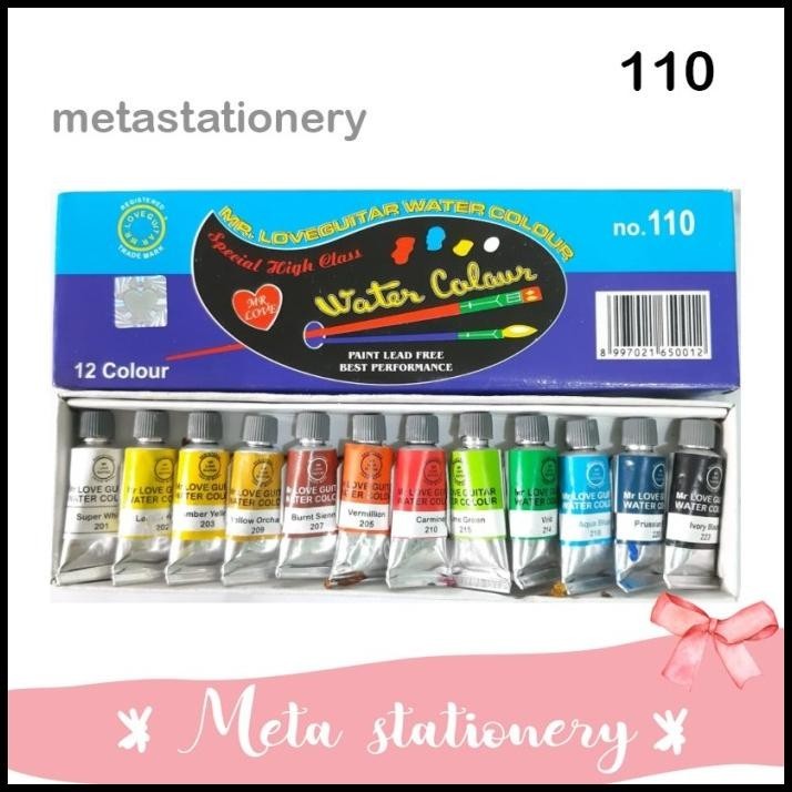 

GRATIS ONGKIR CAT AIR / WATER COLOUR GUITAR NO 110 !