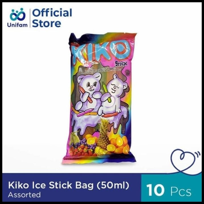 

HOT DEAL KIKO ICED STICK ASSORTED BAG 10 PCS