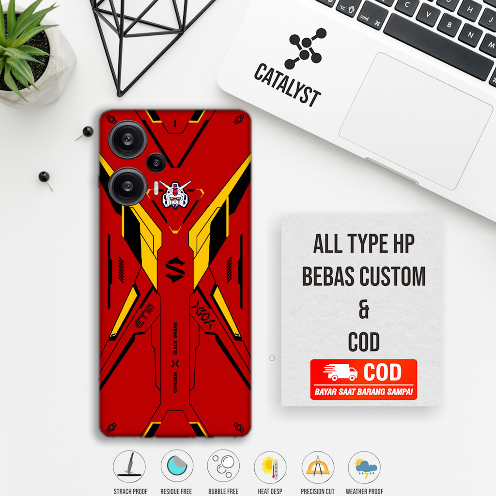 (Buy 1 Get 2) Garskin Skin Poco F5 Fullbody gndm series - 5 Fullbody Kode - 7G9O - Bisa custom - Sti