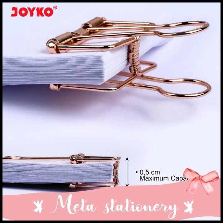 

BEST DEAL HOLLOW BINDER CLIP JOYKO H107RG !!!!!!!