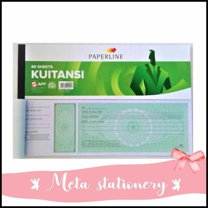 

DISKON KWITANSI SEDANG PAPERLINE 40 LEMBAR !