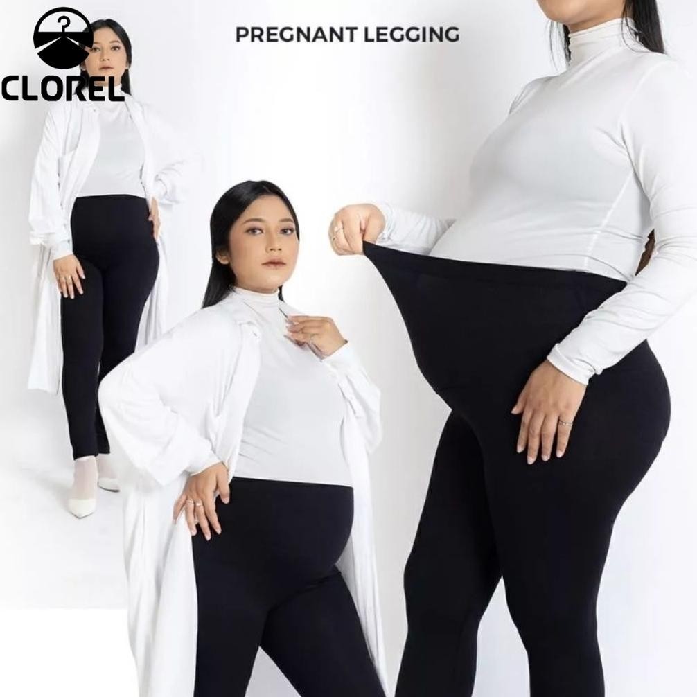 Celana Kulot Jumbo Wanita Legging Wanita Hamil Spandex Longgar Legging Jumbo Standar Legging Big Siz