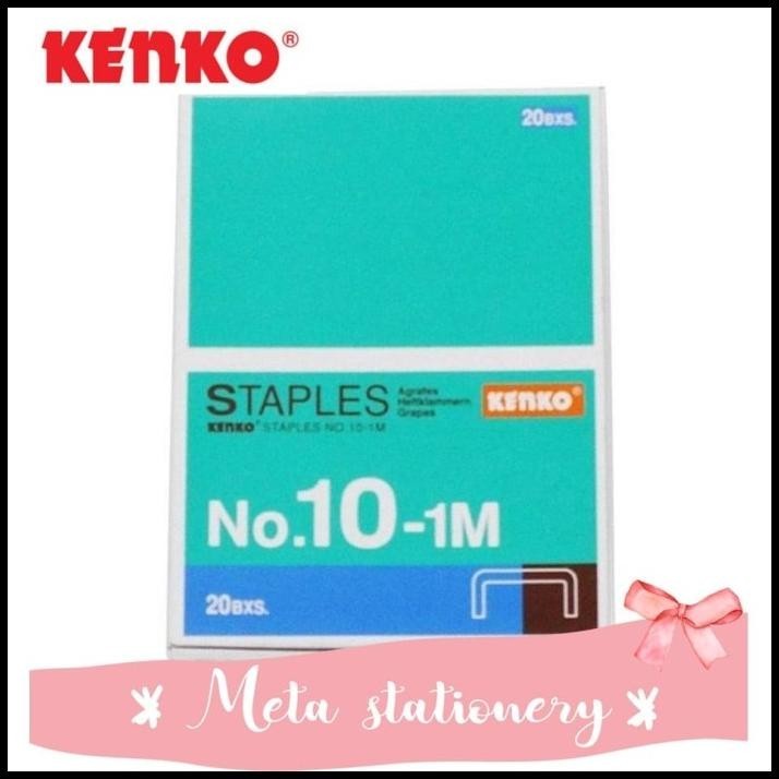 

DISKON ISI STAPLES / STAPLER KENKO NO 10 - 1PAK (20PC) !!!!