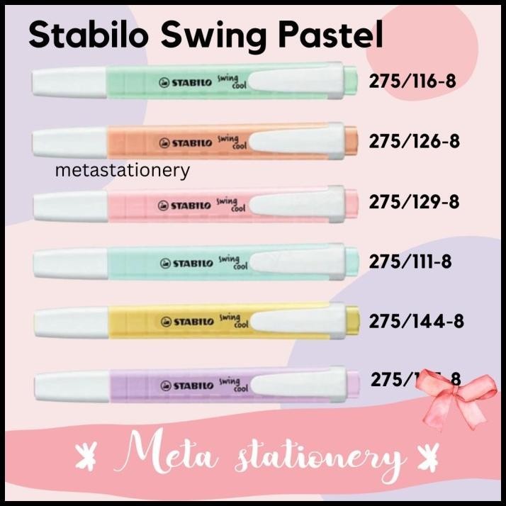 

HOT DEAL HIGHLIGHTER STABILO SWING COOL PASTEL