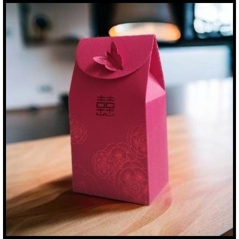 

TERMURAH BOX SOUVENIR PERNIKAHAN KOTAK HADIAH KOTAK MERAH GIFT MOTIF KUPU KUPU !!!!