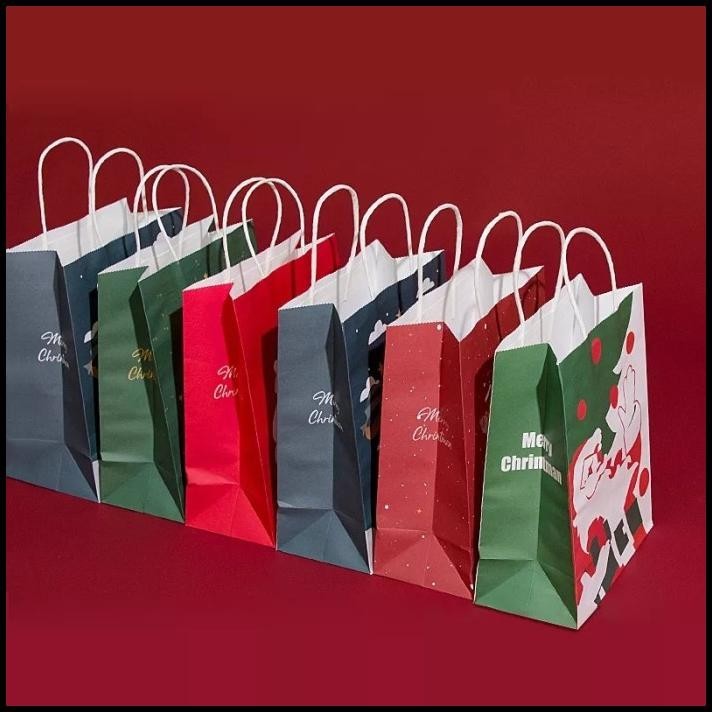 

HOT DEAL PAPER BAG TEMA NATAL, KANTONG HADIAH NATAL, PAPER BAG SOUVENIR NATAL !!