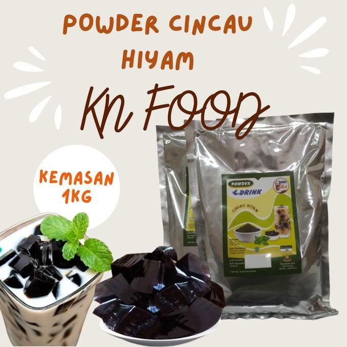 

READY STOCK BUBUK CINCAU HITAM PREMIUM 1 KG - POWDER CINCAU PREMIUM !!!!!
