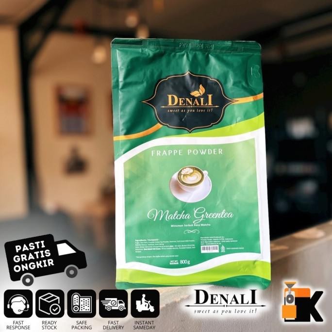 

READY STOCK 1 PACK DENALI POWDER MATCHA GREENTEA !!!!!