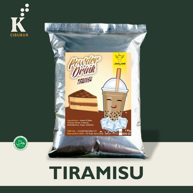 

BIG SALE RASA KUE TIRAMISU BUBUK RASA KILOAN BUBBLE POWDER DRINK JAVALAND !!!!!
