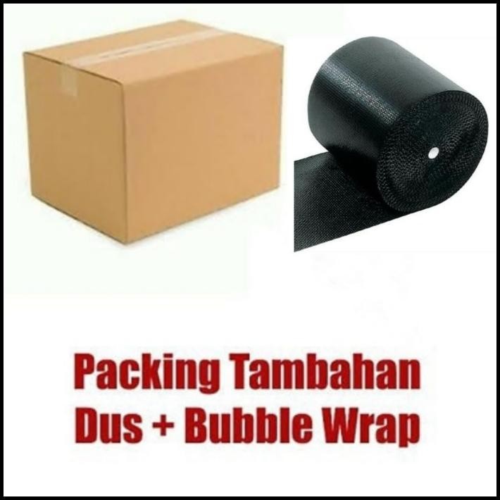 

DISKON BUBBLE WRAP TAMBAHAN PACKING AGAR LEBIH AMAN SAMPAI TEMPAT ANDA !!