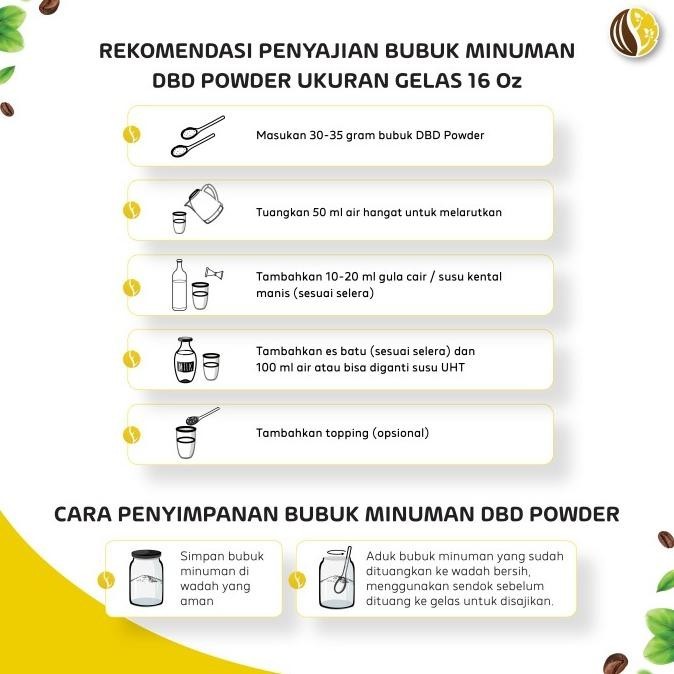 

BIG SALE BUBUK MINUMAN KOPI ALPUKAT - POWDER AVOCADO COFFEE | DBD POWDER !!!!!
