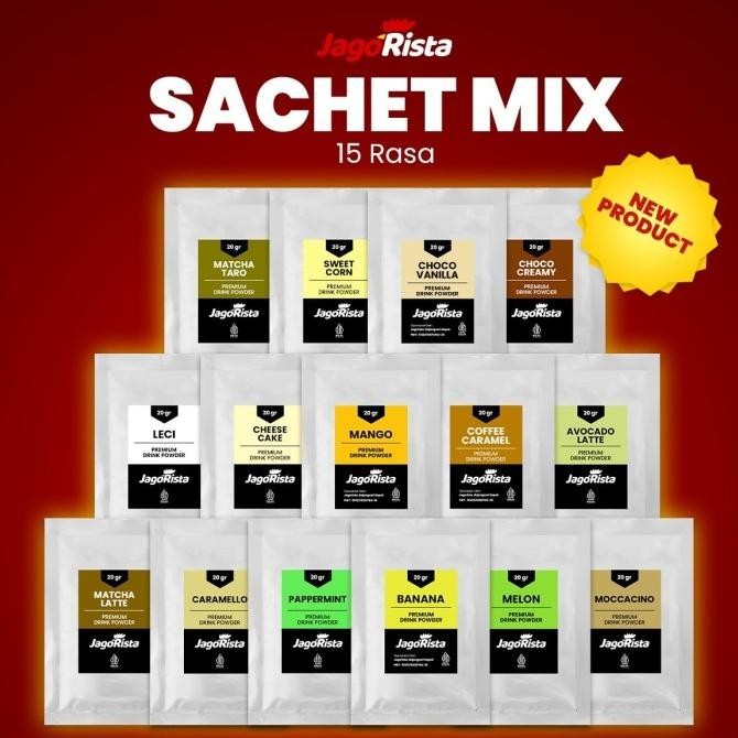 

NEW PRODUK (SACHET) EXTRA BUNDLING 15 RASA ( BUBUK MINUMAN PREMIUM / POWDER DRINK !!!!!