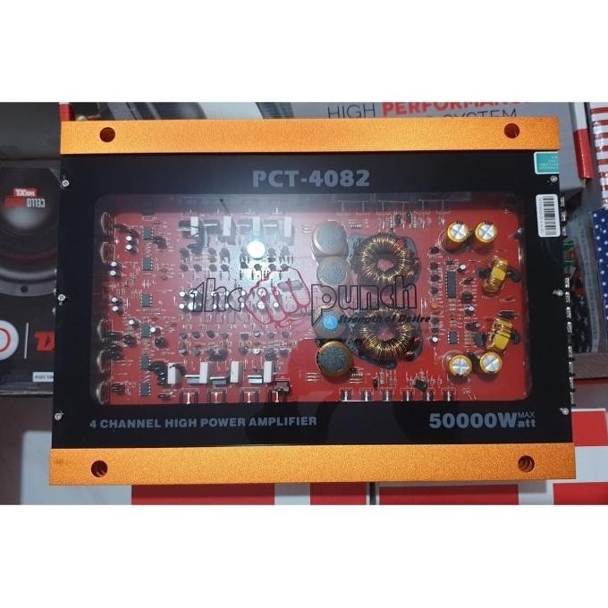 POWER 4 CHANNEL THE PUNCH PCT-4082