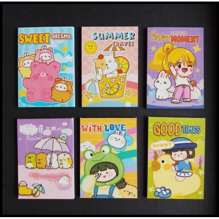 

DISKON NOTES KOREA FANCY LUCU ISI 10 PCS - MEMO ANAK FANCY - MEMO VIRAL !!!!