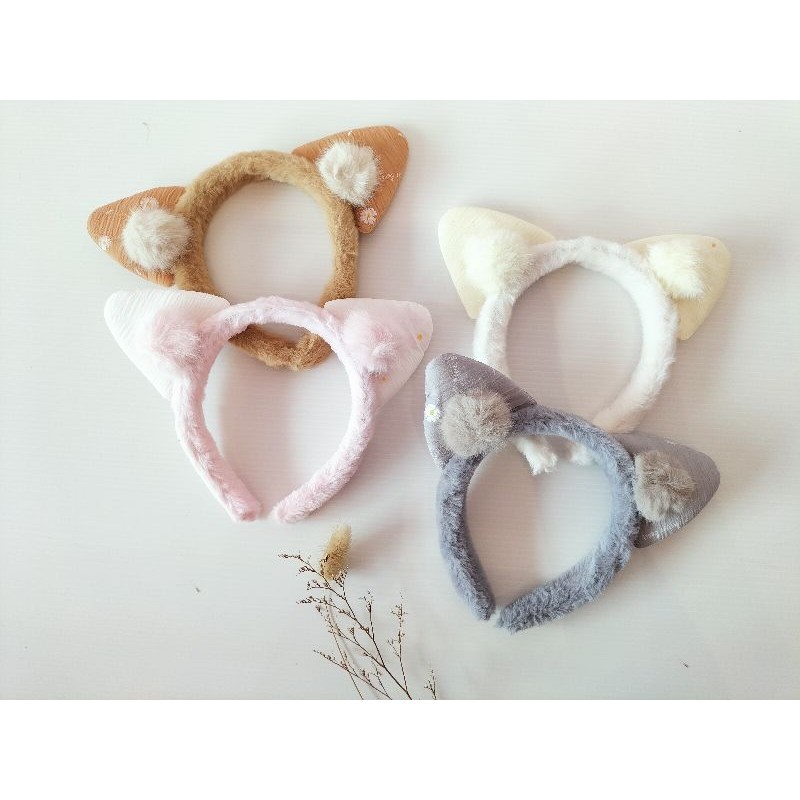 V2_Bando Bulu kuping/Bando Bulu pom-pom/Bando bulu kuping kucing pom pom