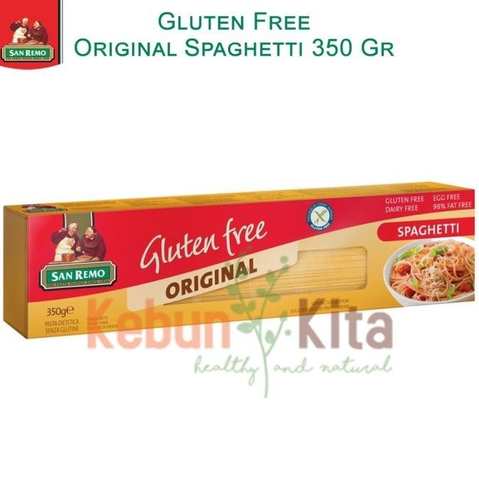 

TERBARU SAN REMO GLUTEN FREE ORIGINAL SPAGHETTI 350GR !!!!!