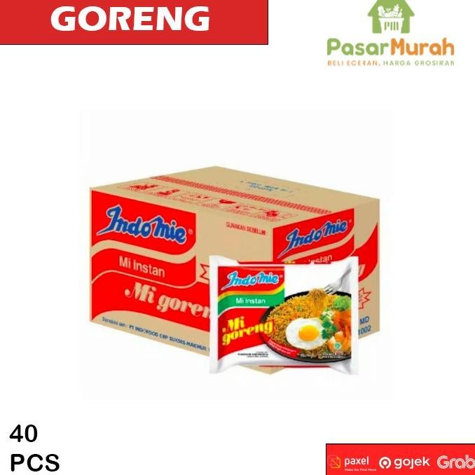 

BIG SALE INDOMIE GORENG 1 DUS ISI 40 PCS !!!!!