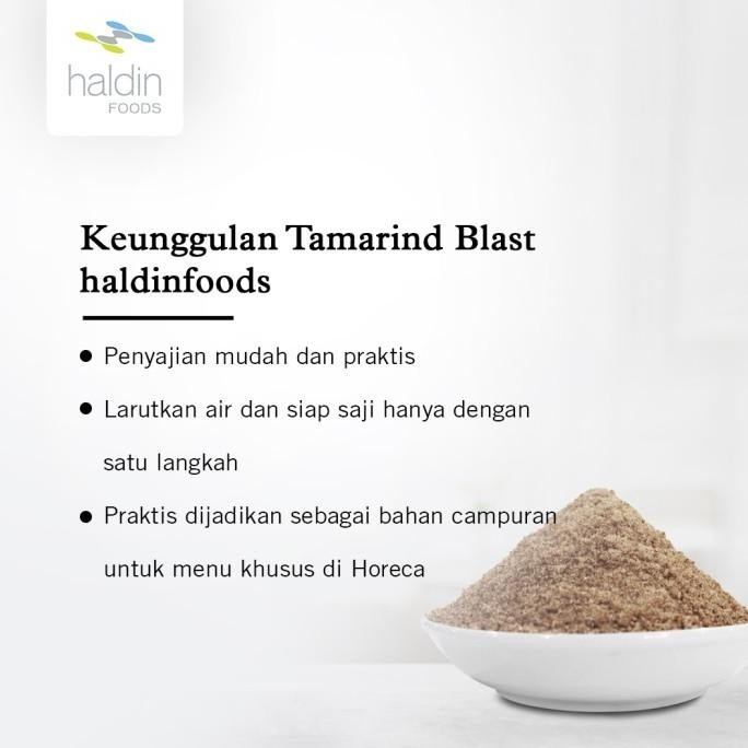 

TERBARU HALDINFOODS BUBUK MINUMAN GULA ASAM TAMARIND BLAST POWDER - 1 KG !!!!!