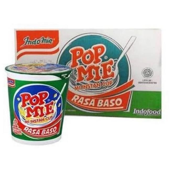 

BIG SALE POP MIE RASA AYAM BAWANG - RASA BASO [75GR /24 PCS /1 KARTON/1 DUS ] !!!!!
